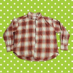 Levi’s Men's Red Plaid Shirt